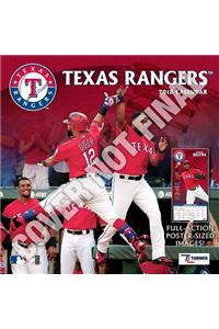 Texas Rangers 2019 12x12 Team Wall Calendar