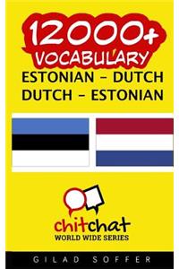 12000+ Estonian - Dutch Dutch - Estonian Vocabulary