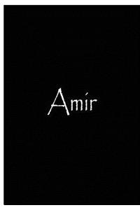 Amir - Personalized Journal / Notebook./ Lined Pages / Ethi Pike Collectible