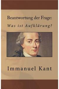 Beantwortung der Frage