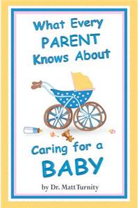 What Every PARENT Knows About Caring for a BABY: Blank Journal & Gag Gift