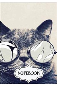 Notebook Journal Hip Cat