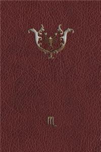 Monogram Scorpio Journal