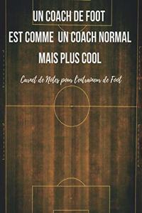Carnet de Notes pour l'entraîneur de foot