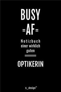Notizbuch für Augen-Optiker / Optiker / Optikerin