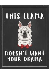 This Llama Doesn't Want Your Drama