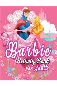 Barbie Activity Book for Adults