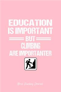 Rock Climbing Journal