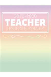 Teacher Lesson Planner 2019-2020