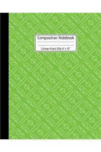 Composition Notebook College Ruled 120p 8
