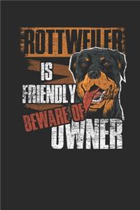 Rottweiler Is Friendly