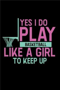 Yes I Do Play Basketball Like A Girl To Keep Up