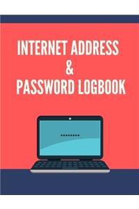 Internet Password Logbook