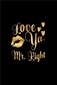 Love Ya, Mr. Right