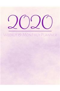 2020 Weekly & Monthly Planner