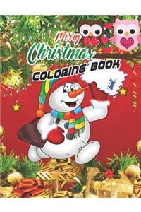 Merry Christmas coloring book