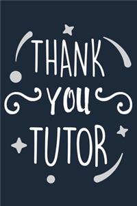 Thank You Tutor Notebook