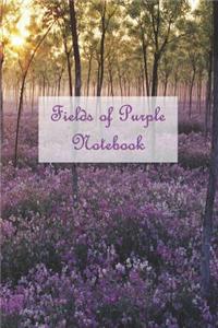 Fields of Purple Notebook