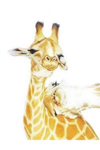 Giraffe Notebook Large Size 8.5 x 11 Ruled 150 Pages