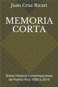 Memoria Corta