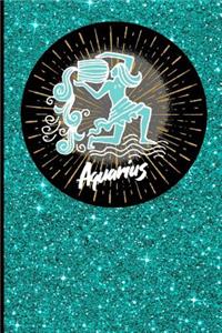 Aquarius: Aquarius Write and Sketch Creativity Journal, Great for Same Page Writings and Drawing to Express Feelings and Artistic Creativity