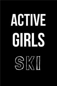 Active Girls Ski