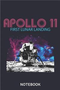 Apollo 11 First Lunar Landing Notebook