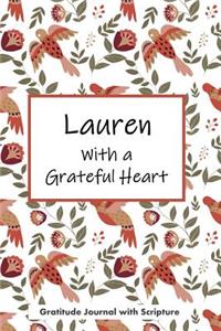 Lauren with a Grateful Heart