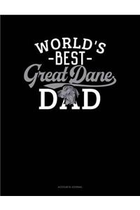 World's Best Great Dane Dad: Accounts Journal