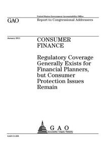 Consumer finance