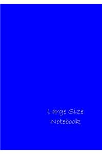 Large Size Notebook