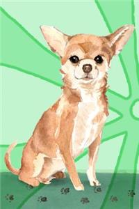 Journal Notebook For Dog Lovers, Chihuahua Sitting Pretty 4
