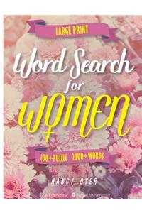Word Search for Women Large Print