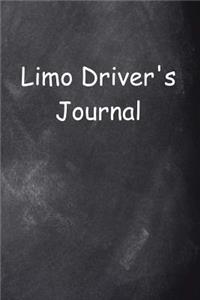 Limo Driver's Journal Chalkboard Design