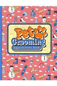 Pet Grooming Appointment Book