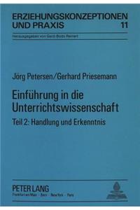 Einfuehrung in Die Unterrichtswissenschaft