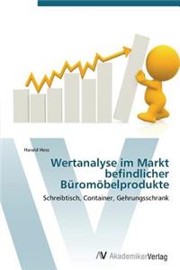 Wertanalyse im Markt befindlicher Büromöbelprodukte
