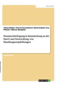 Passantenbefragung in Brandenburg an der Havel und Entwicklung von Handlungsempfehlungen