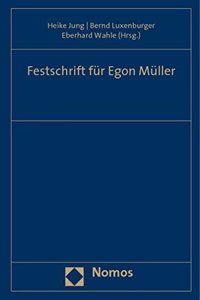 Festschrift Fur Egon Muller