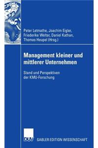 Management Kleiner Und Mittlerer Unternehmen