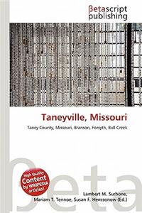 Taneyville, Missouri