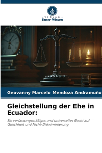 Gleichstellung der Ehe in Ecuador