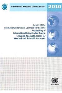 Report of the International Narcotics Control Board on the Availability of Internationally Controlled Drugs: Ensuring Adequate Access for Medical and Scientific Purposes