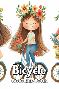 Bicycle Coloring Book