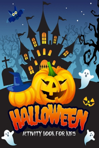 Halloween Activity Book for Kids