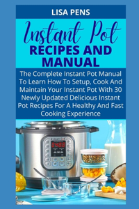 Instant Pot Recipes and Manual