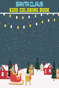 Santa Claus Kids Coloring Book