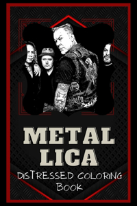 Metallica Distressed Coloring Book