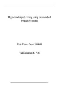 High-band signal coding using mismatched frequency ranges