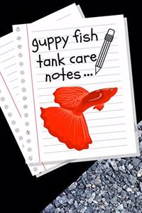 Guppy Fish Tank Care Notes